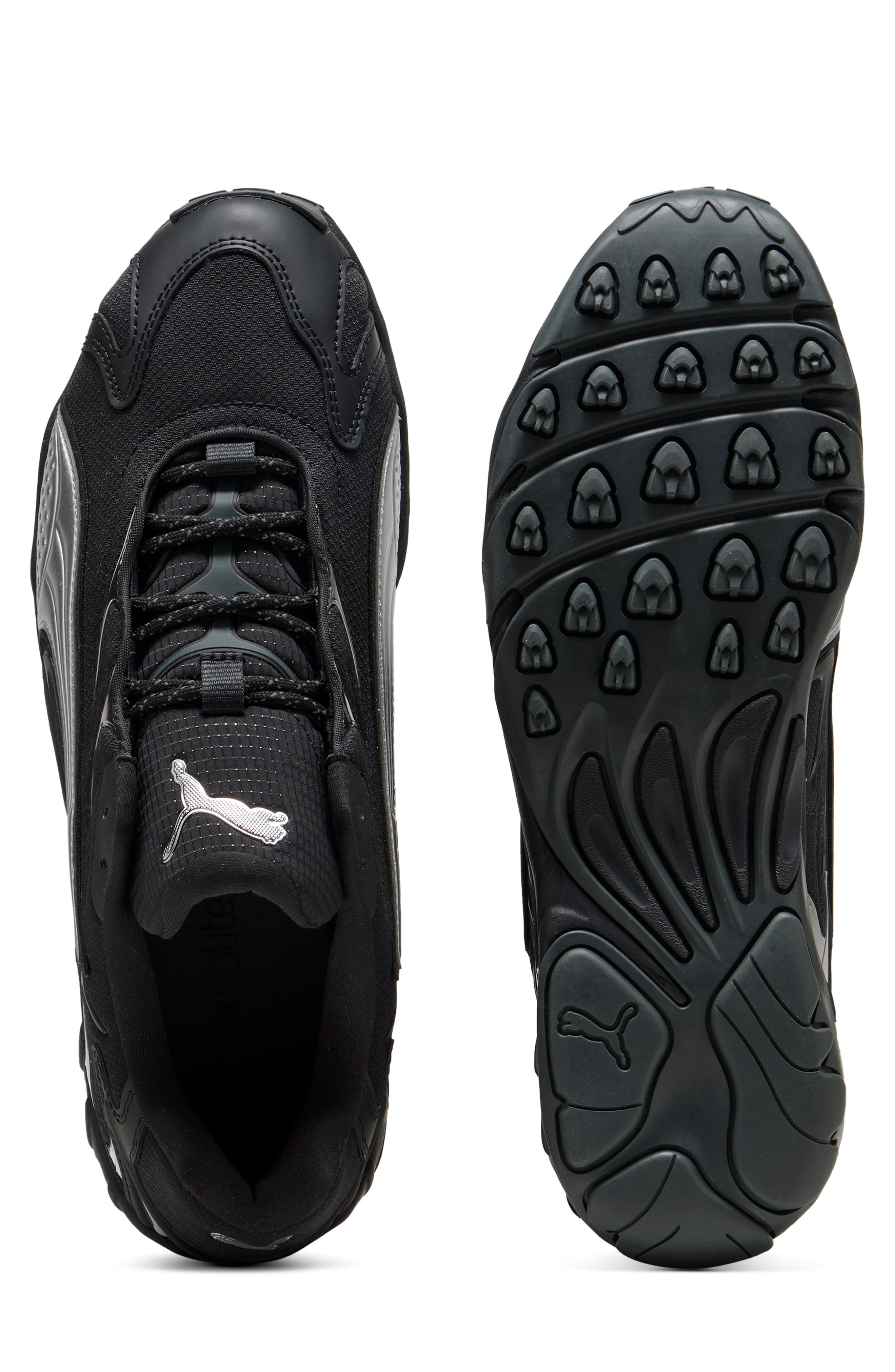 PUMA Inhale Smile Sneaker, Alternate, color, Puma Black/ Puma Silver