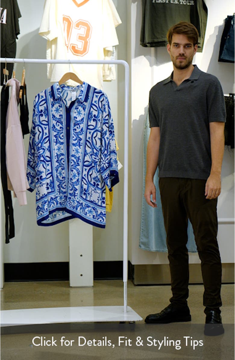 Terrazzo Tile Cover-Up Tunic, sales video thumbnail