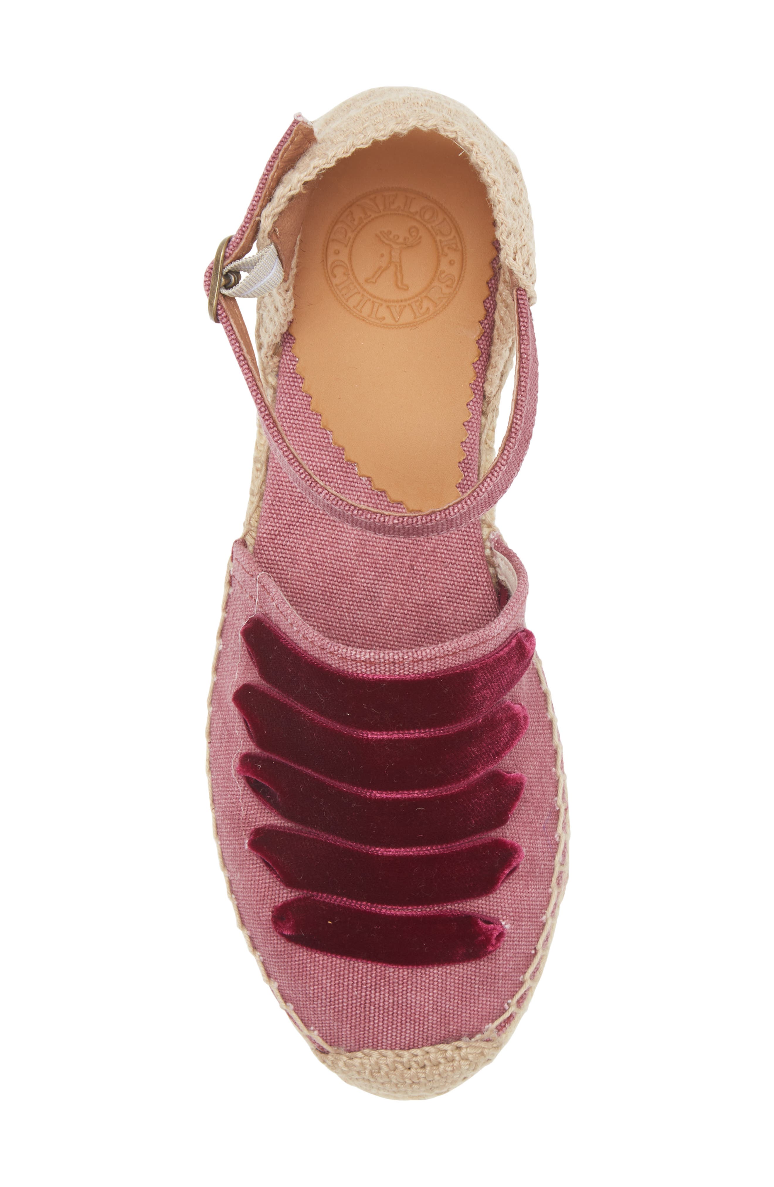 Penelope Chilvers Dali Espadrille, Alternate, color, 511 Grape