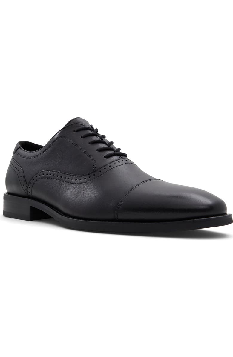 ALDO Ayton Cap Toe Oxford, Main, color, Black