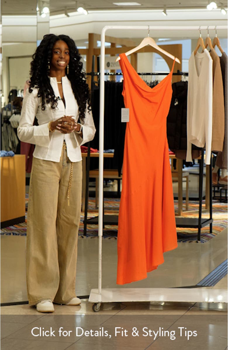 Cielo Cowl Neck Open Back Sundress, sales video thumbnail