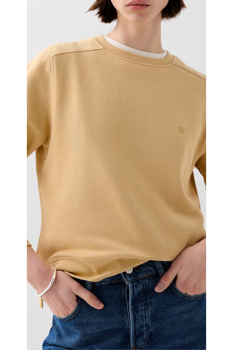 Basic Fade Sweater, Main, color, Mustard
