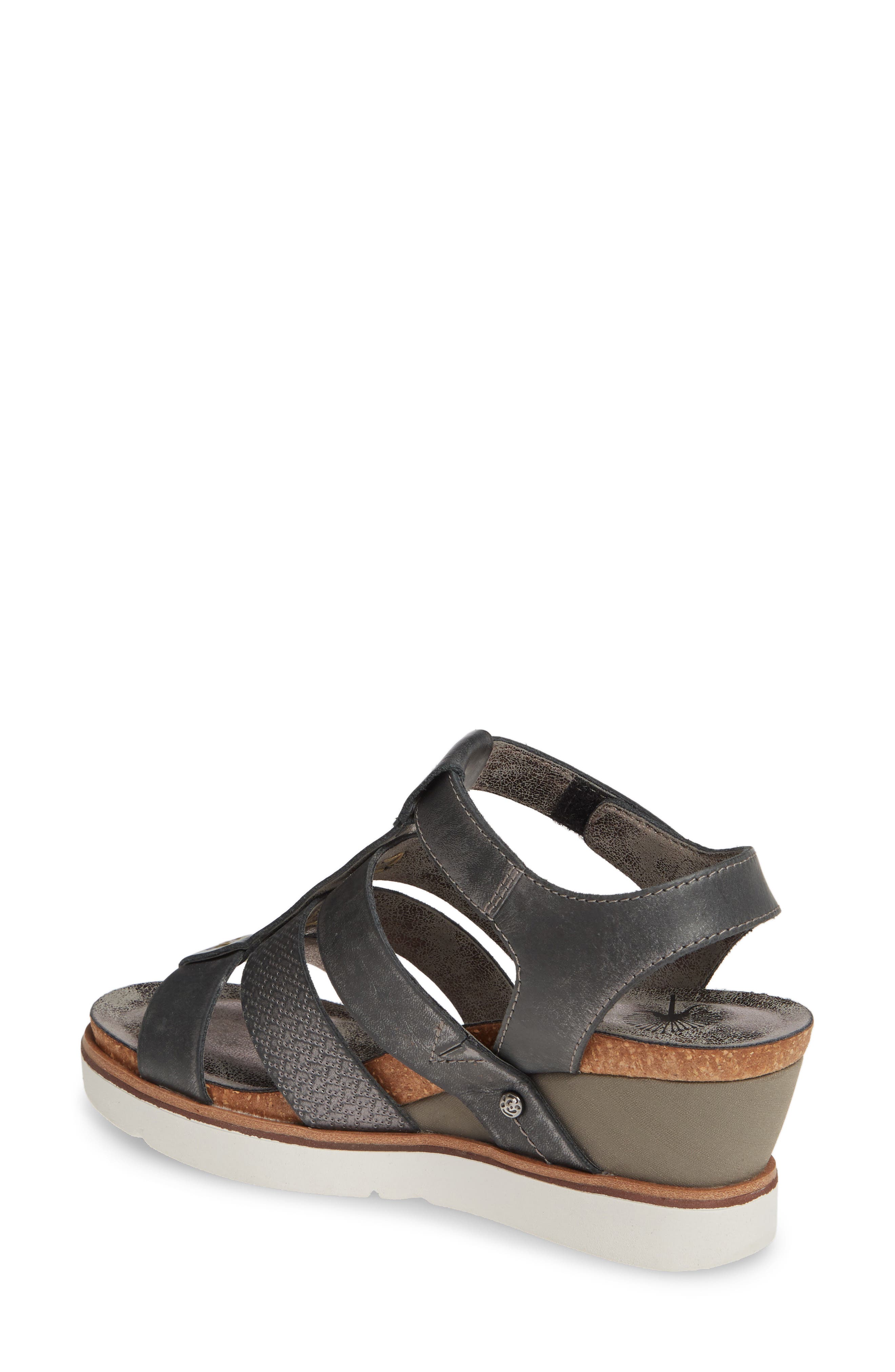 OTBT New Moon Wedge Sandal, Alternate, color, 