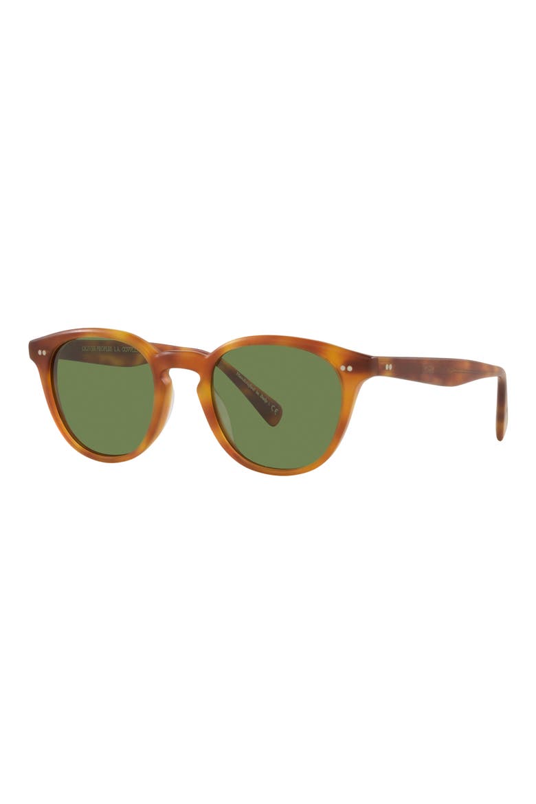 Desmon 50mm Phantos Sunglasses, Alternate, color, LT BROWN