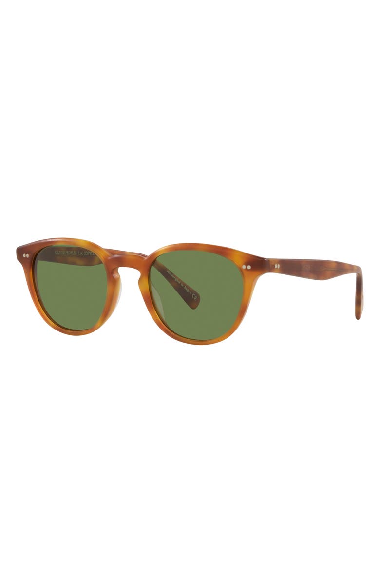 Oliver Peoples Desmon 50mm Phantos Sunglasses, Alternate, color, Lt Brown