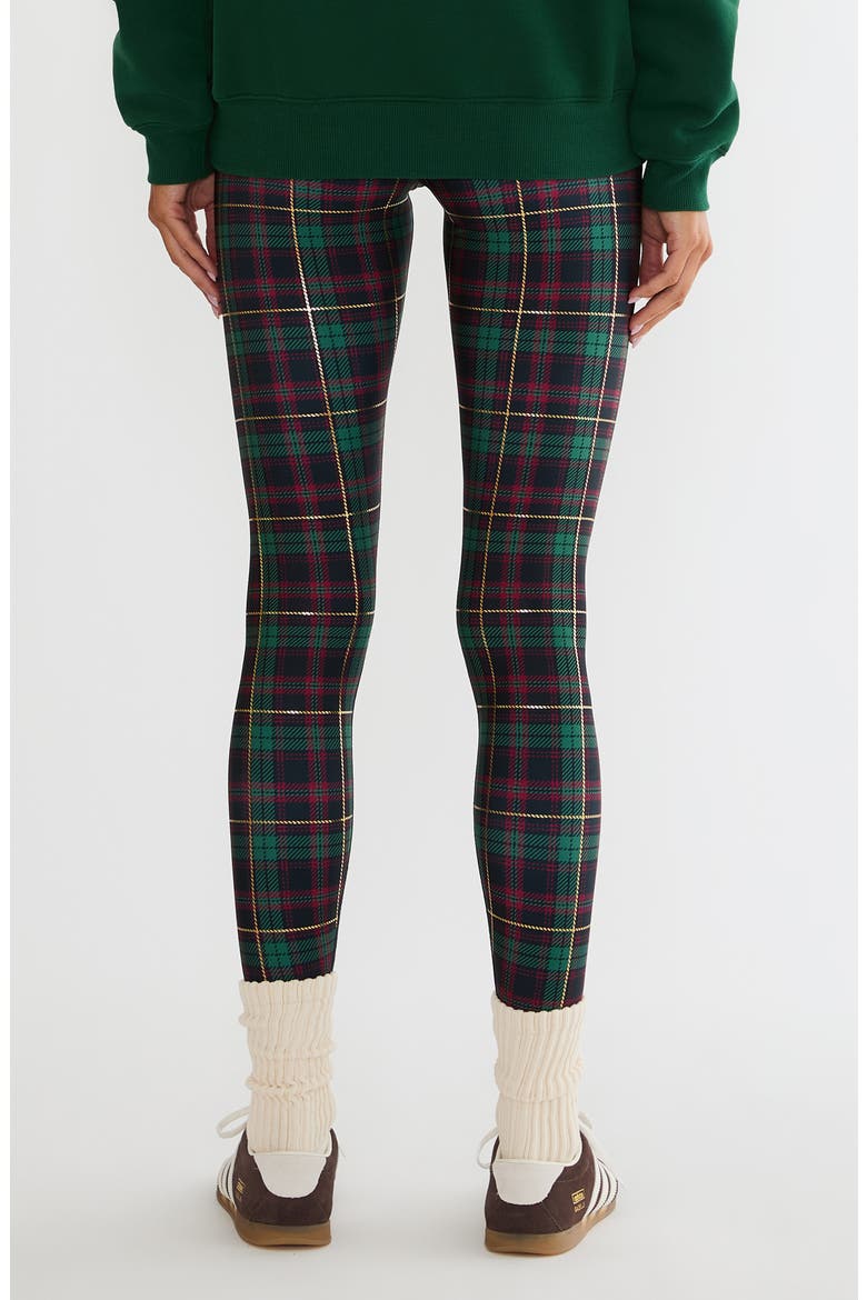 Piper High Waist Leggings, Alternate, color, PINE HOLLOW PLAID