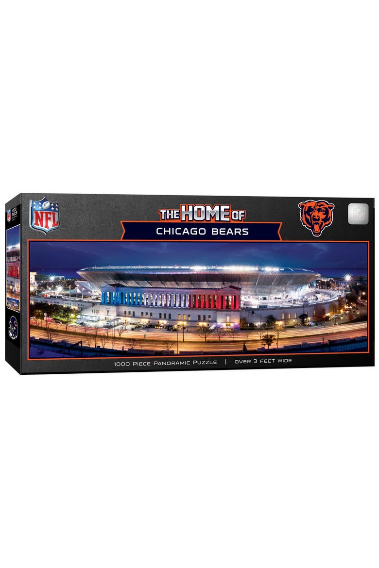 Chicago Bears 1000pc Panoramic Puzzle, Main, color, Multicolor