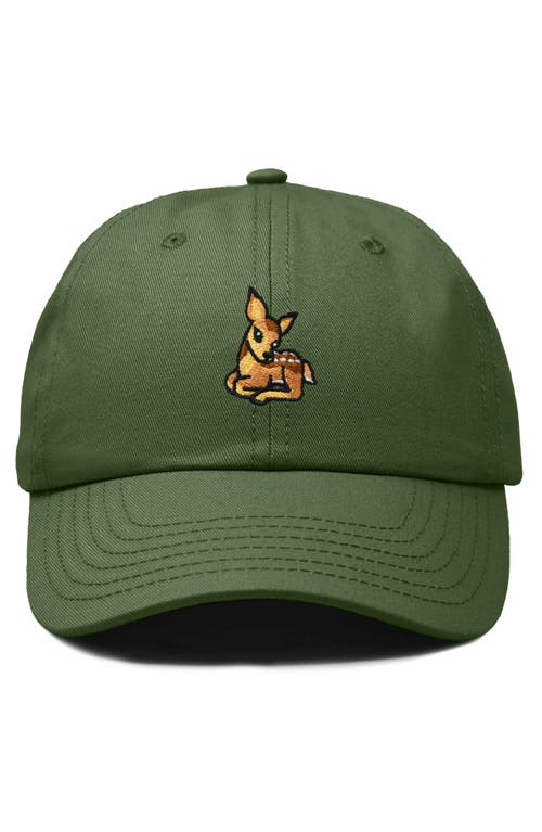 DALIX DALIX FAWN EMBROIDERED OUTDOOR CAP 