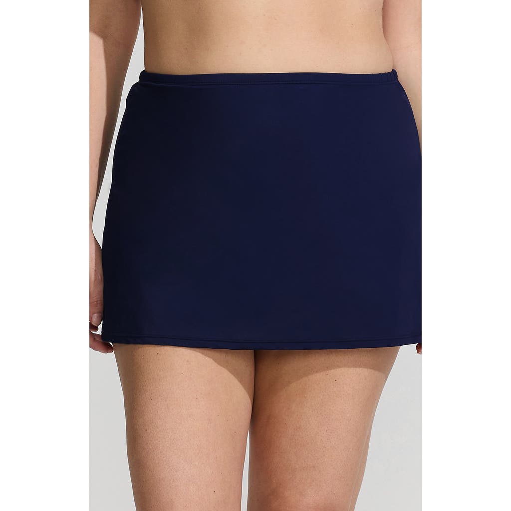LANDS' END LANDS' END PLUS SIZE SLENDER SUIT SWIM SKIRT