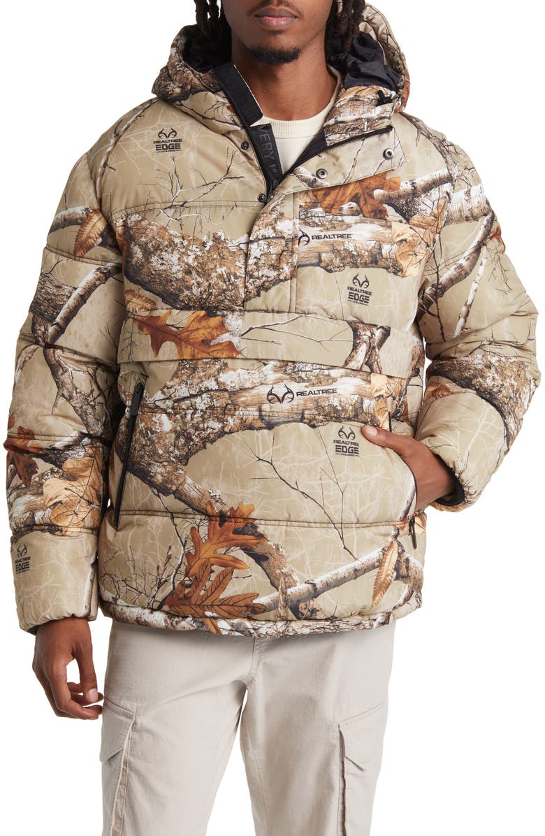 The Very Warm Gender Inclusive 500 Fill Power Anorak, Main, color, Desert