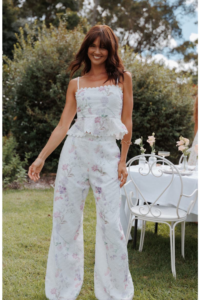 Adams Floral Pants, Alternate, color, PURPLE FLORAL