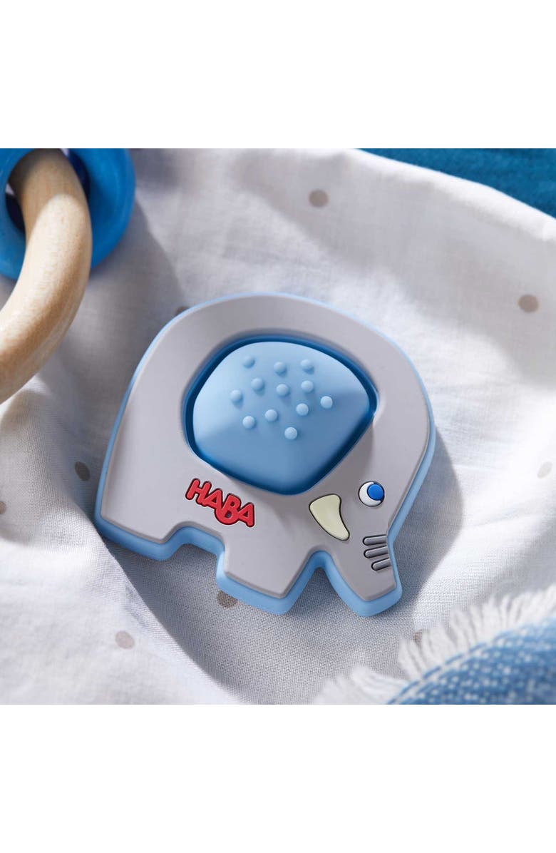 HABA Popping Elephant Teething Toy, Alternate, color, Multi