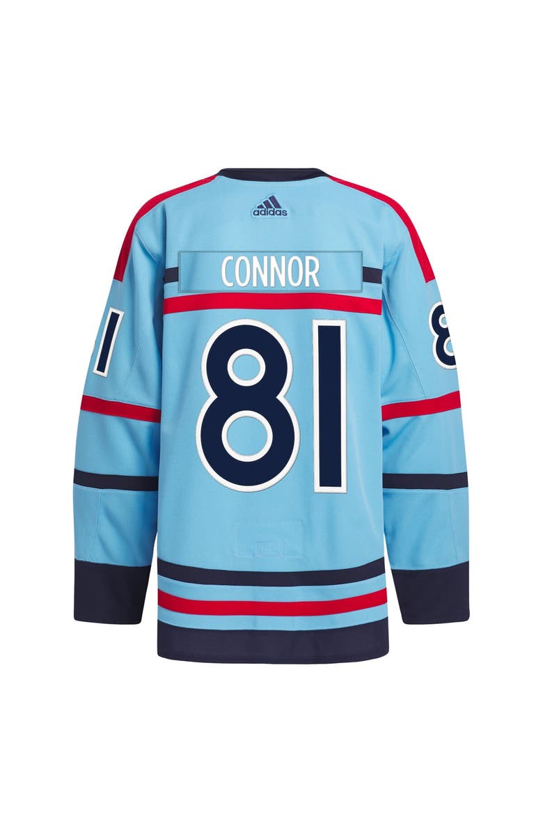 adidas Men's adidas Kyle Connor Light Blue Winnipeg Jets Anniversary Primegreen Authentic Player Jersey, Alternate, color, 