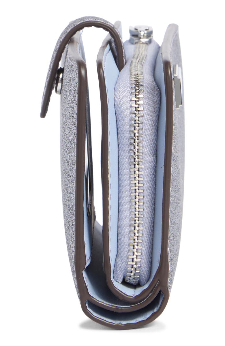 Kate Spade New York kenzie glitter bifold wallet, Alternate, color, Candied Flower