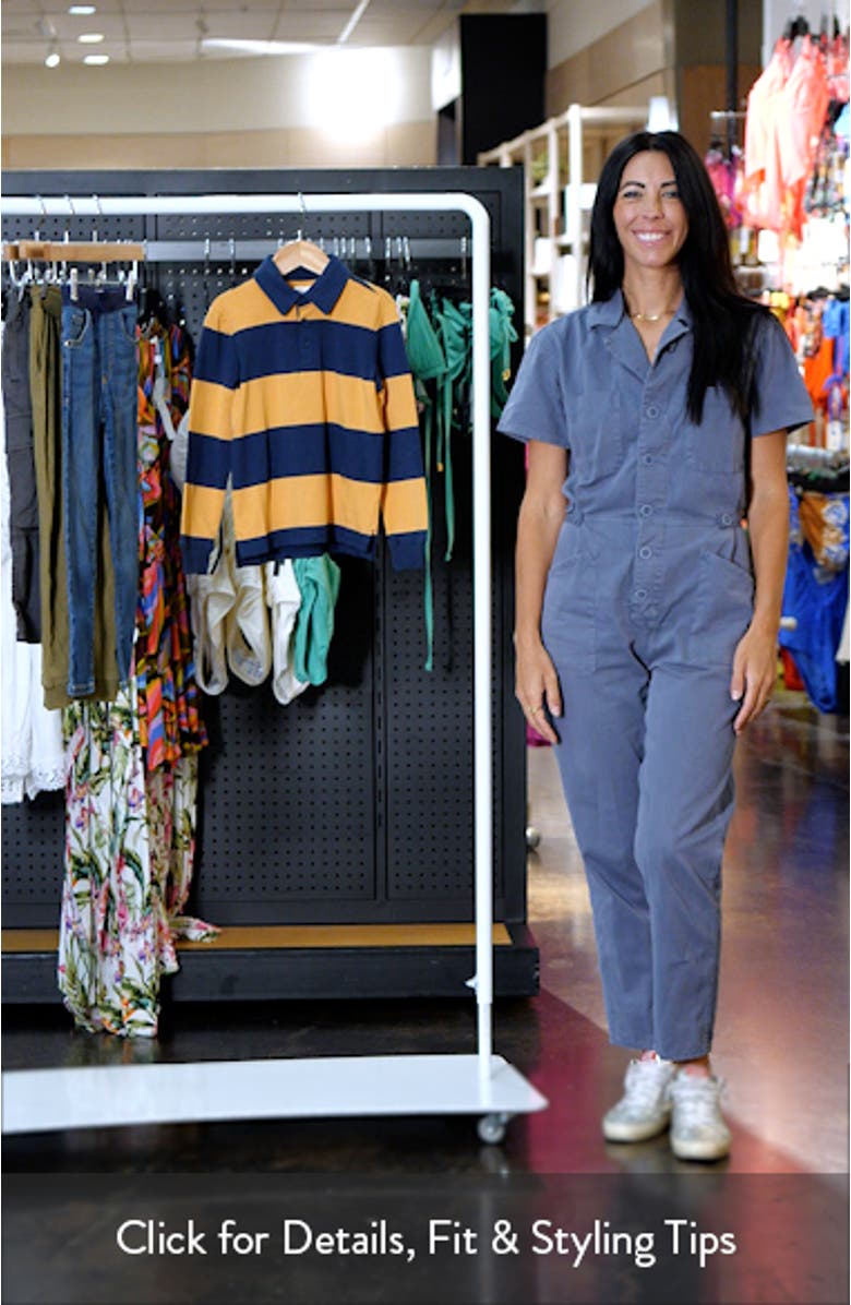 Kids' Stripe Cotton Rugby Shirt, sales video thumbnail