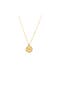 Lira Coin Pendant Necklace