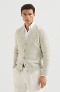 Brunello Cucinelli Alpaca, cashmere and wool cardigan