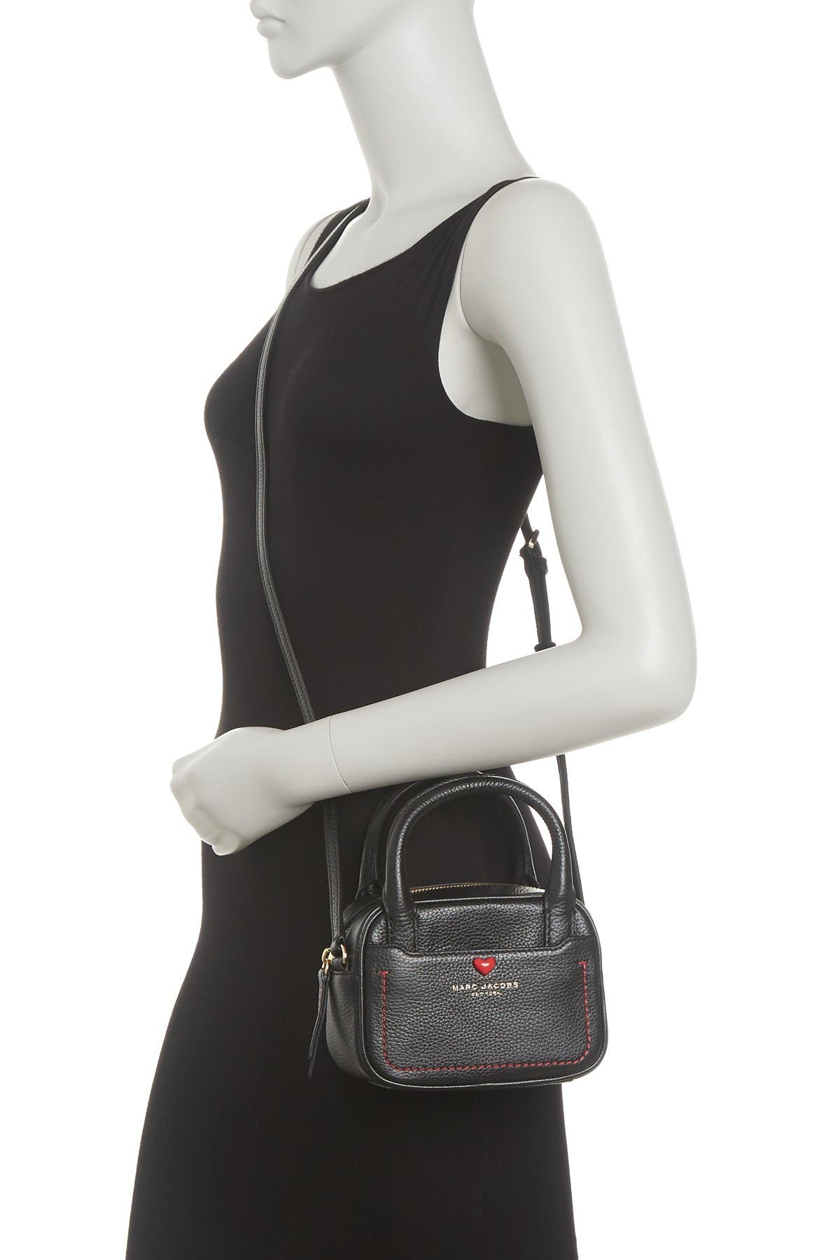 Marc Jacobs Empire City Valentine Top Handle Mini Satchel, Main, color, 