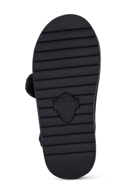 Yosi Samra Kids' Miss Snow Fluff Boot In Black