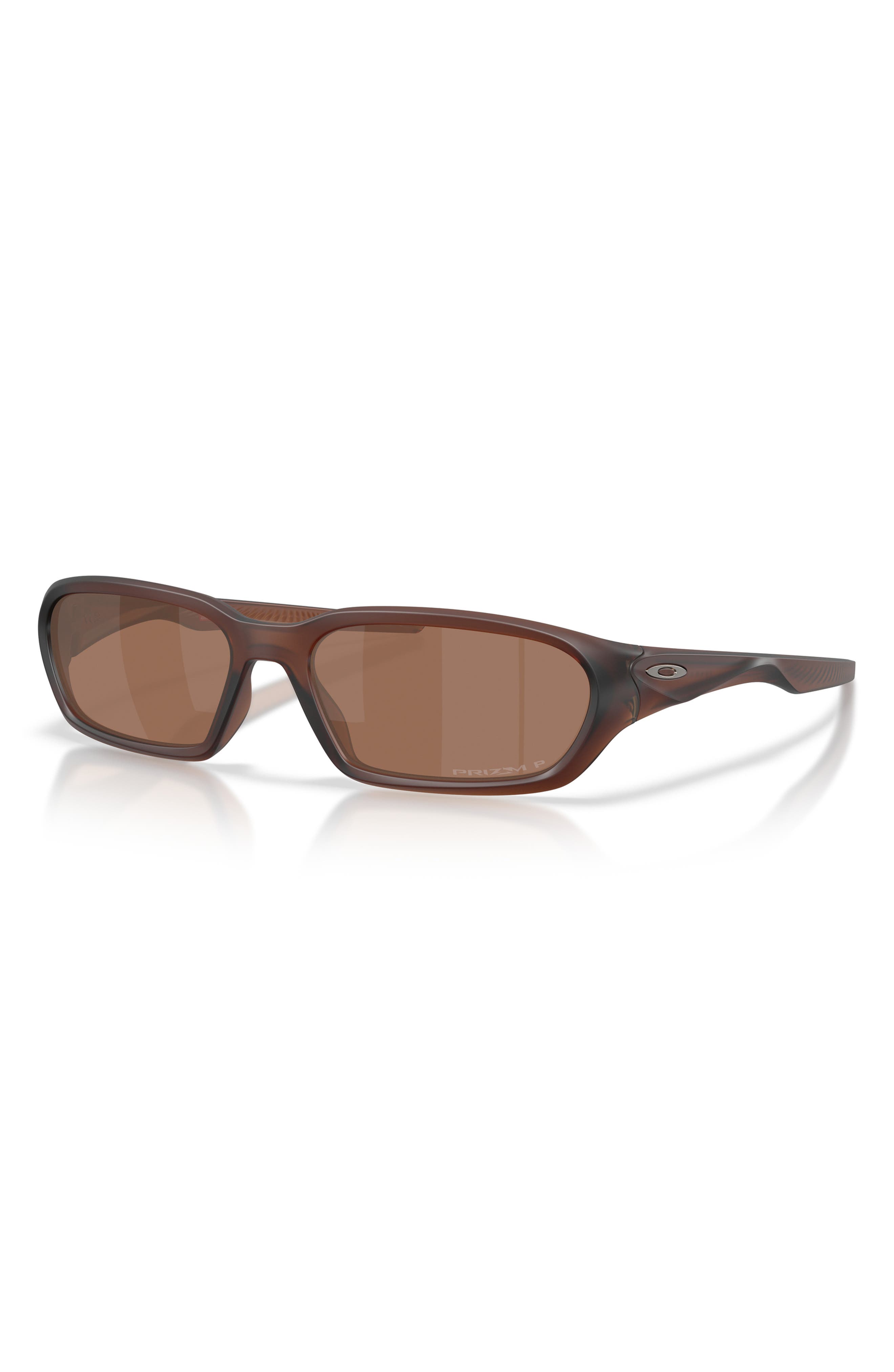 Oakley Terraforma 58mm Polarized Rectangle Sunglasses | Nordstrom