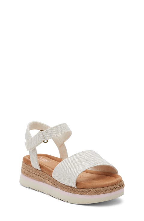 Kids' Diana Ankle Strap Espadrille Platform Wedge Sandal (Toddler, Little Kid & Big Kid)