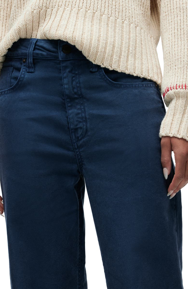 Hudson Jeans Jodie High Waist Super Wide Leg Jeans, Alternate, color, Mood Indigo