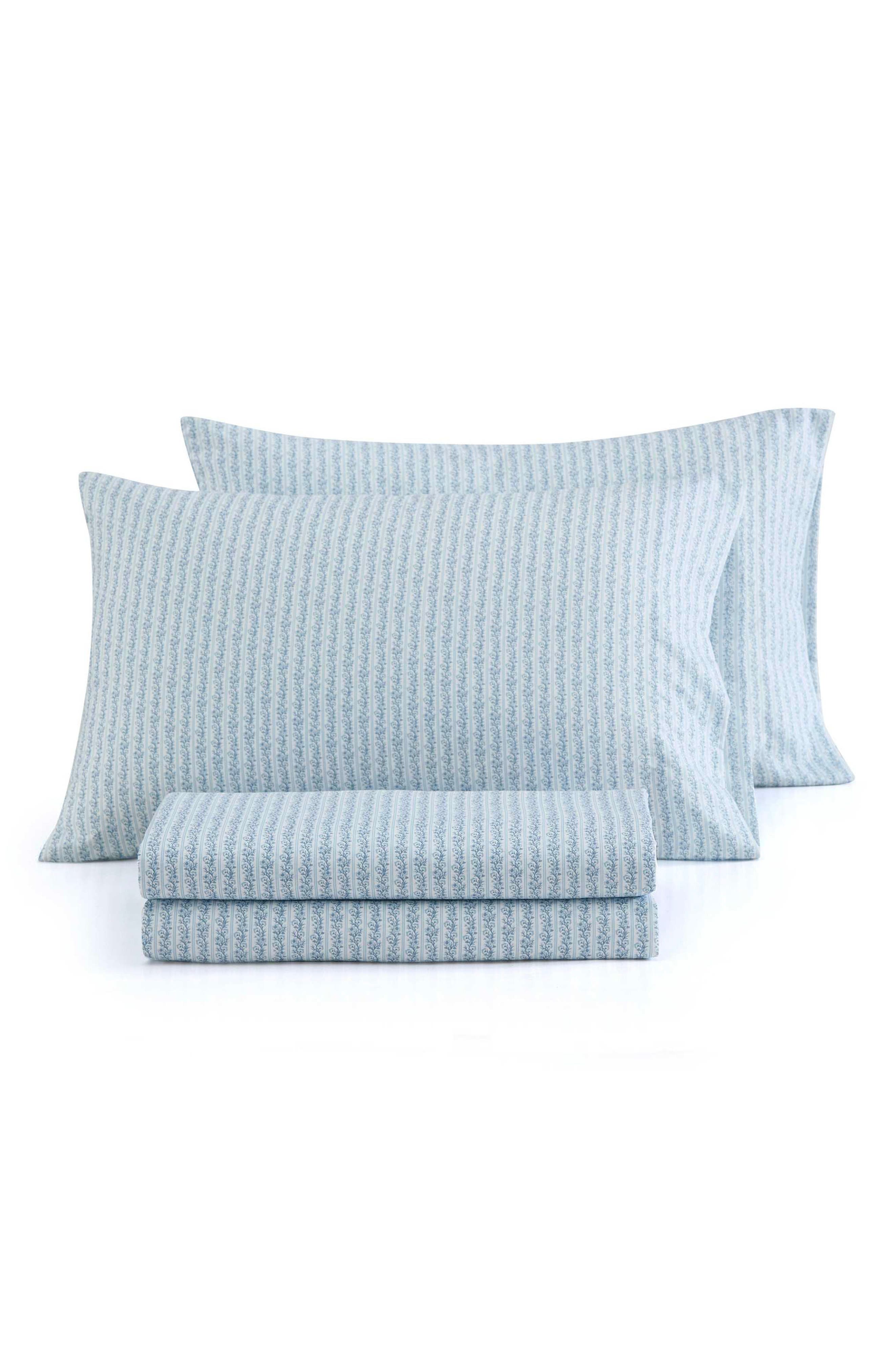 WHITE/ HYDRANGEA BLUE