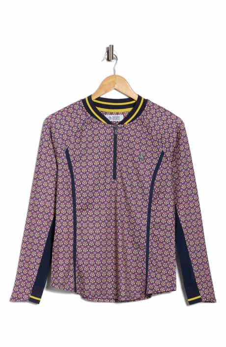 ORIGINAL PENGUIN GOLF Sun Protection Quarter Zip Sweatshirt