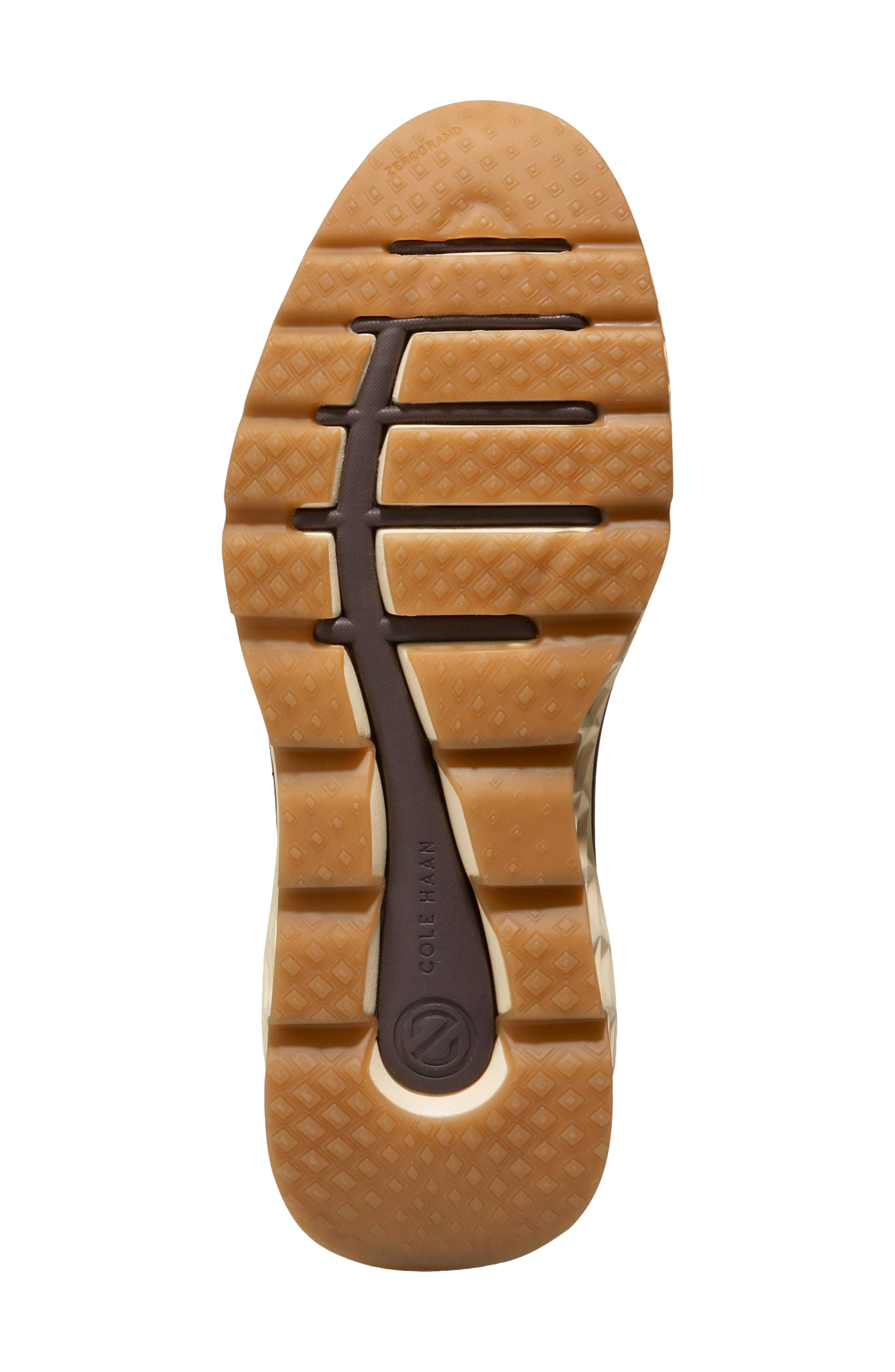 Cole Haan Zerogrand Wingtip Oxford, Alternate, color, Dark Sequoia/ Alabaster