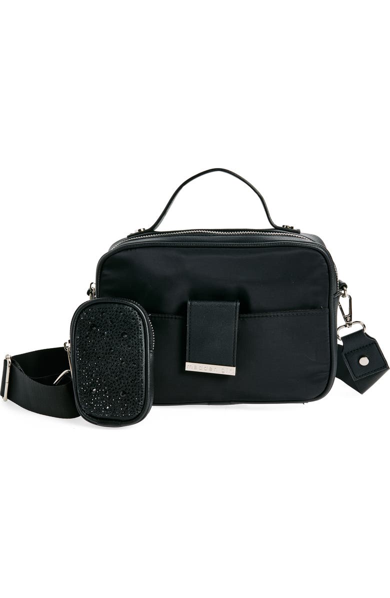 Madden Girl Camera Crossbody Bag, Main, color,