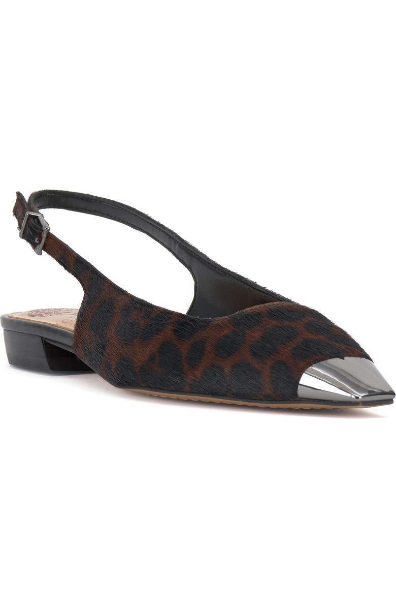 Vince Camuto Sellyn Genuine Calf Hair Slingback Flat, Main, color,