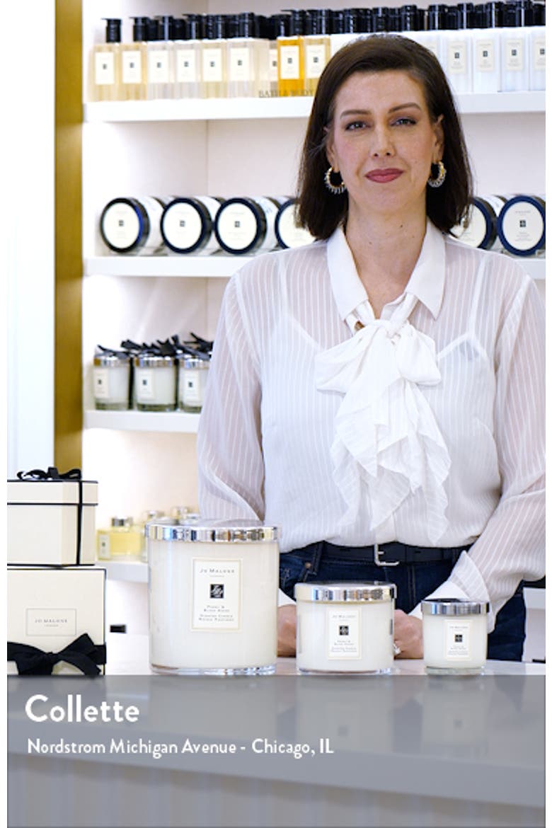Peony & Blush Suede Scented Home Candle video