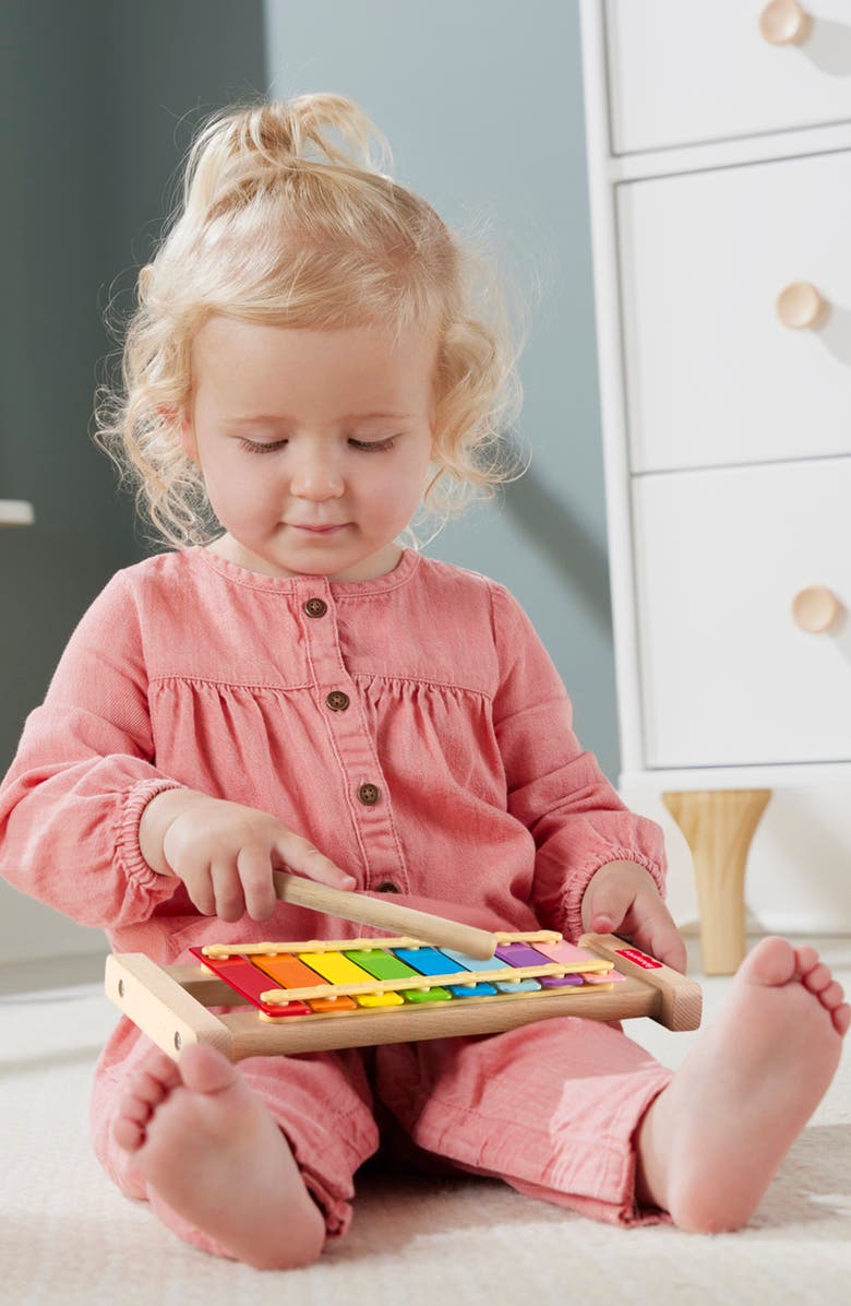 FISHER PRICE Kids' Wooden Xylophone, Alternate, color, 