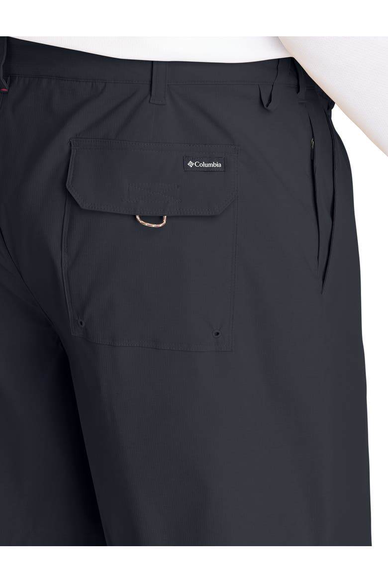 Big & Tall Tech Trail Performance Shorts, Alternate, color, BLACK