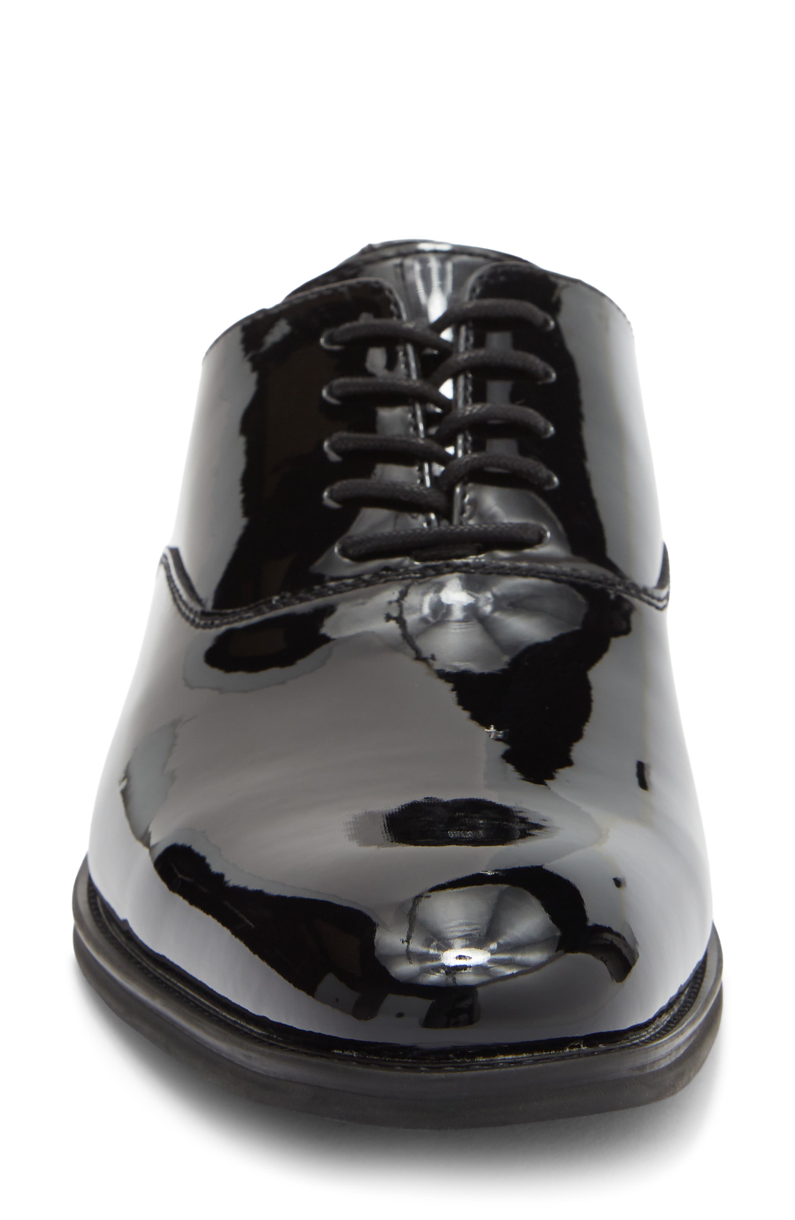Odell Patent Oxford, Alternate, color, BLACK PATENT