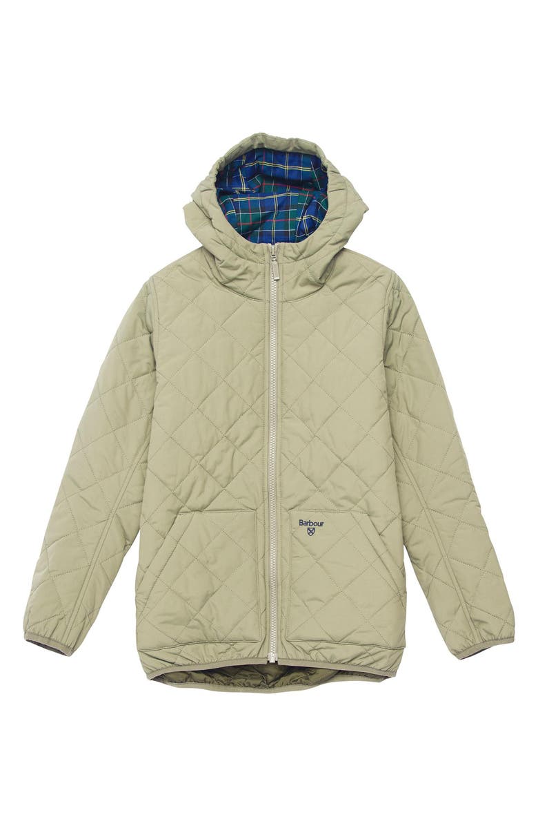 Barbour Kids' Quibb Quilted Jacket, Main, color,