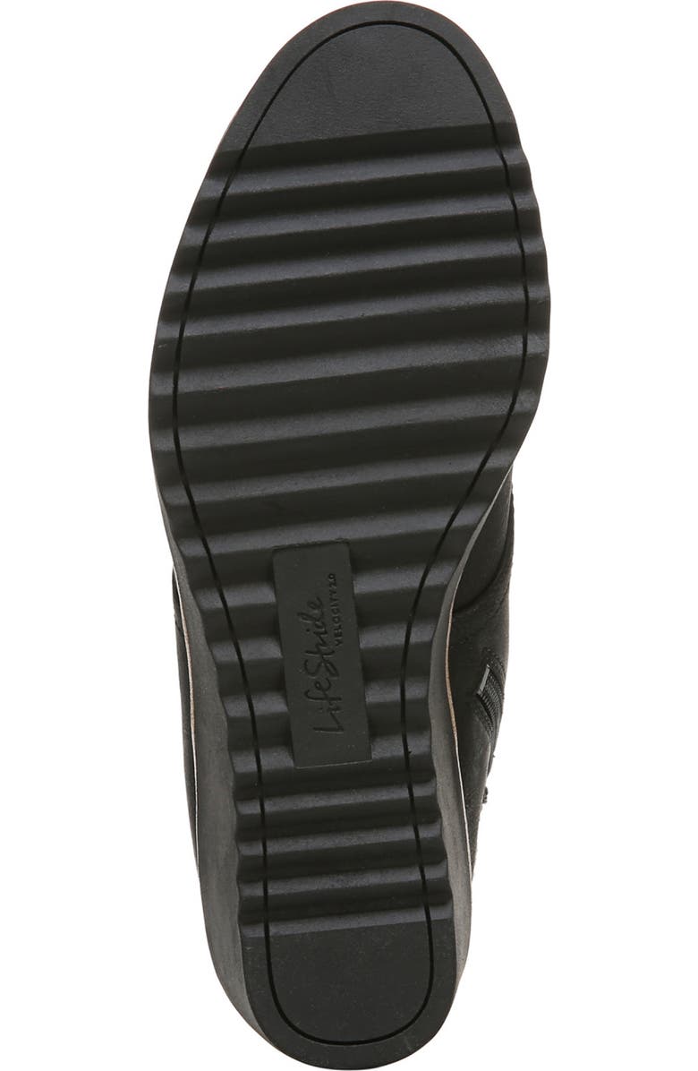 LifeStride Zone Lace-Up Wedge Bootie, Alternate, color,