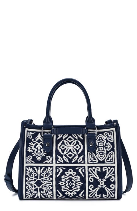 Bandana Print Satchel