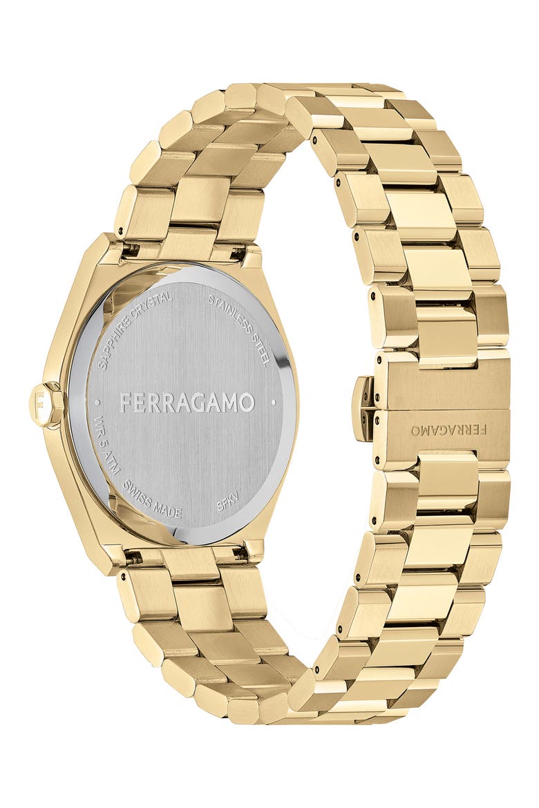 Vega Upper East Bracelet Watch, 40mm, Alternate, color, IP YELLOW GOLD