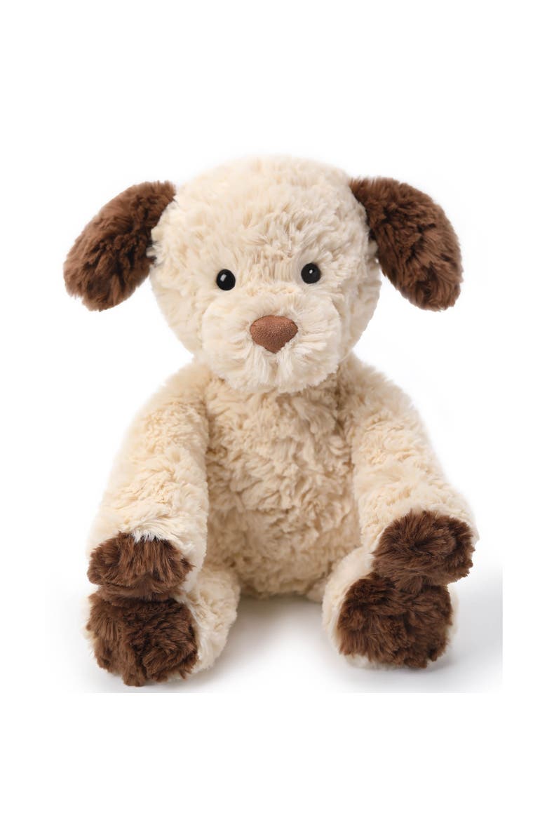 McHugs 9.8 Inch Toffee Dog Weighted Stuffed Animal, Alternate, color, Multicolored