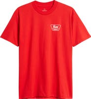 Brixton Linwood Cotton Logo Graphic T-Shirt