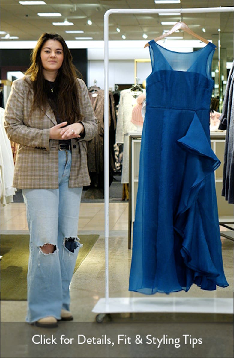 Nikita Cascade Ruffle Organza Gown, sales video thumbnail