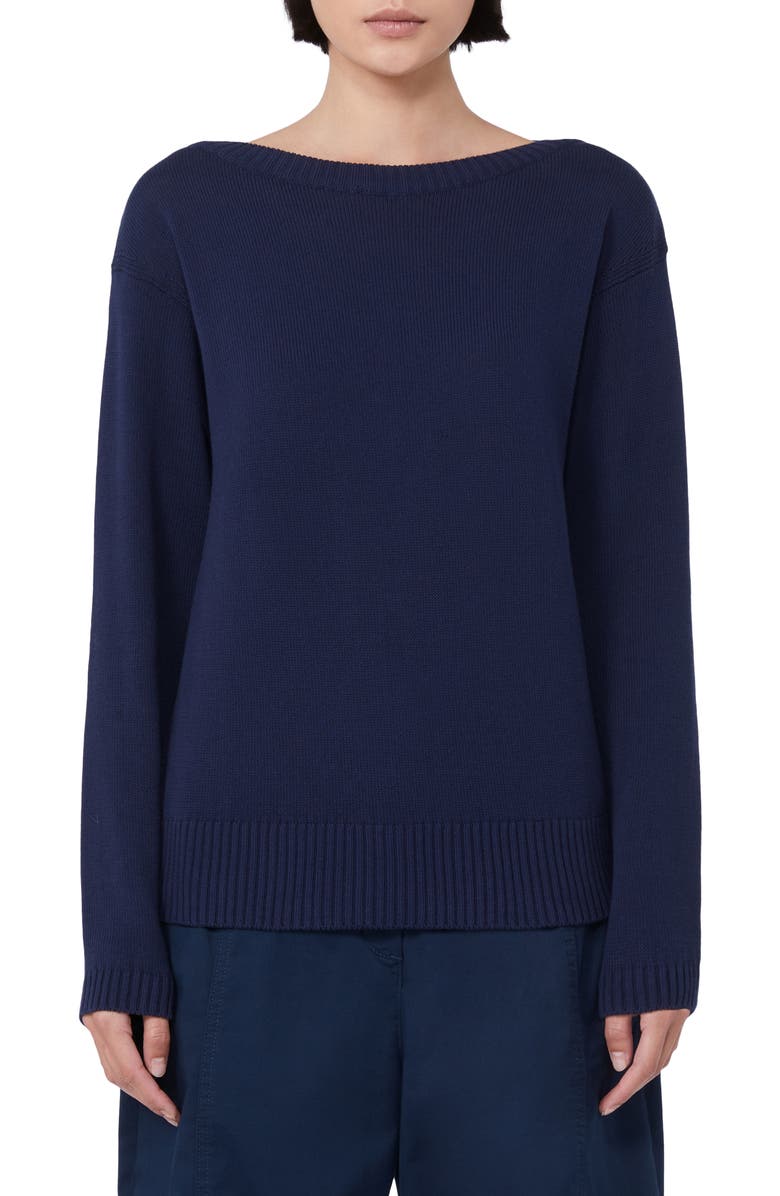 MM by Max Mara Albata Sweater, Main, color, Ultramarine