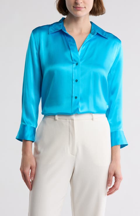 Dani Silk Charmeuse Blouse