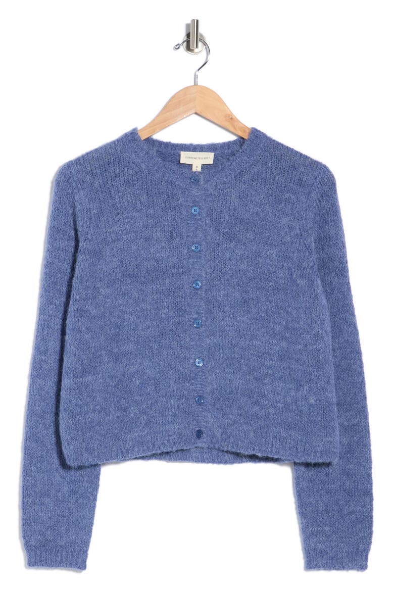 Relaxed Cardigan, Alternate, color, DENIM EDGE HEATHER
