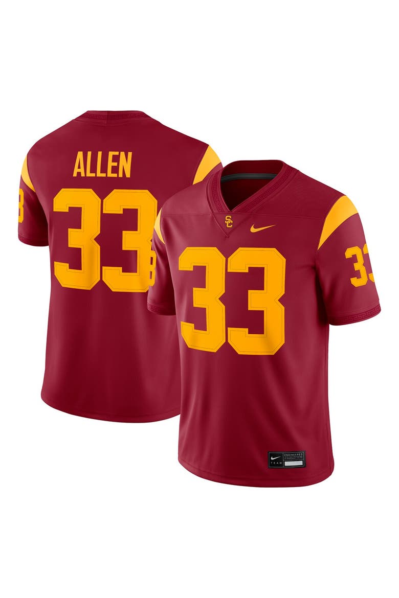 Men's Nike Marcus Allen Cardinal USC Trojans Alumni Game Jersey, Main, color, Cardinal