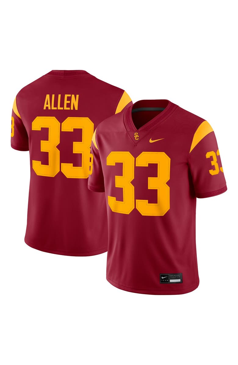 Nike Men's Nike Marcus Allen Cardinal USC Trojans Alumni Game Jersey, Main, color, Cardinal