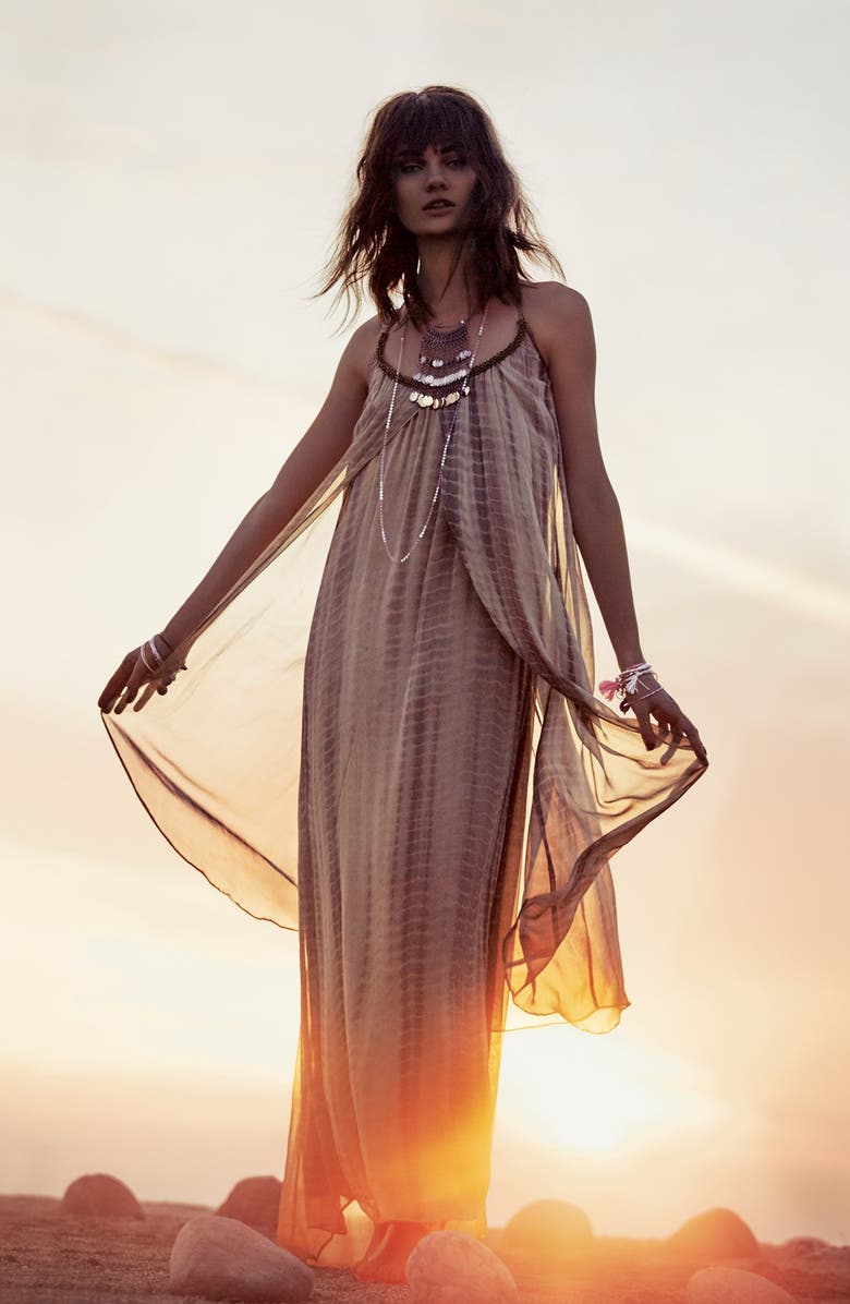 Raga 'Aphrodite' Layered Maxi Dress, Main, color, 