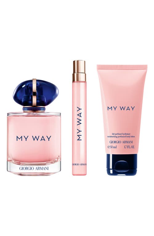 Armani Collezioni Armani Beauty My Way Eau De Parfum 3-piece Gift Set $219 Value In No Color