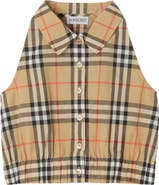 Burberry Check Cotton Shirt